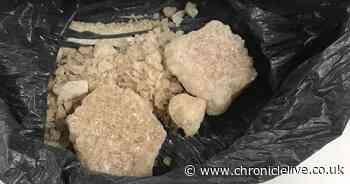 Bumper drug haul worth £60,000 seized in Newcastle city centre