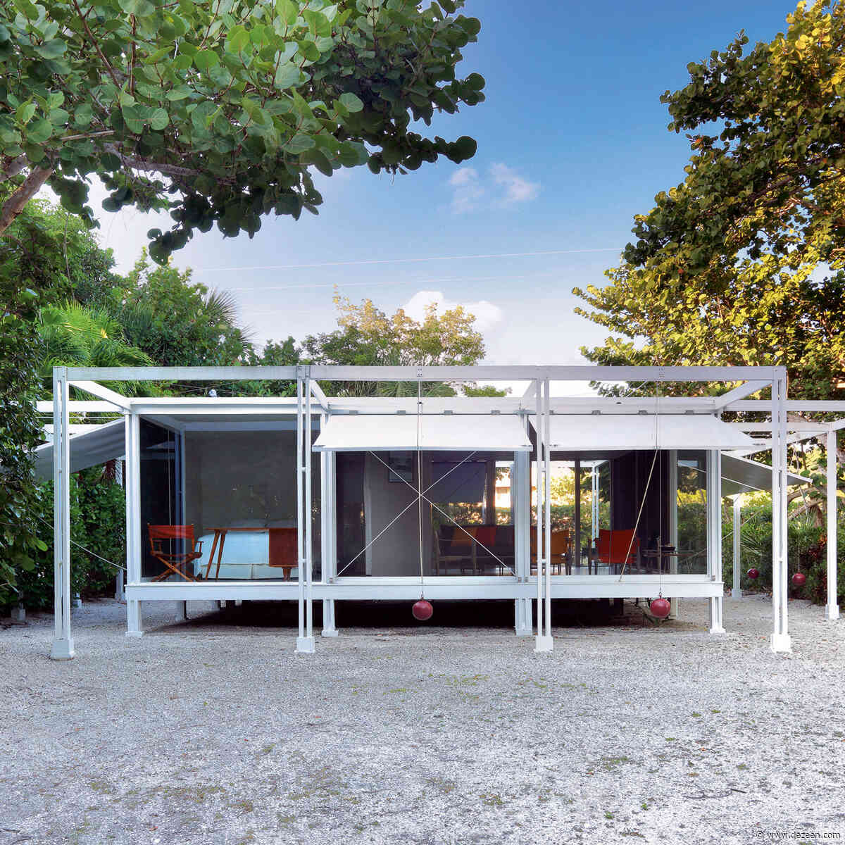 Paul Rudolph's Walker Guest House in coastal Florida goes up for auction