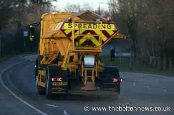 Bolton gritters will be out tonight to tackle icy roads
