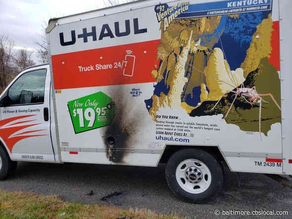 Stolen U-Haul Found Charred In Elkton