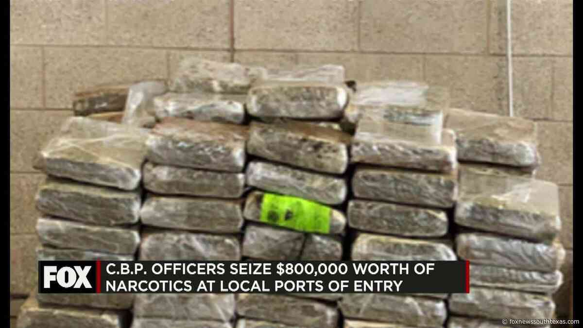 CBP Seize $800,000 in Narcotics