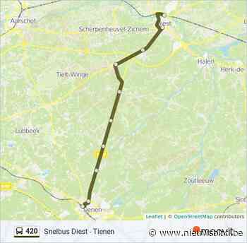 Snelbus Tienen-Diest is bedreigd