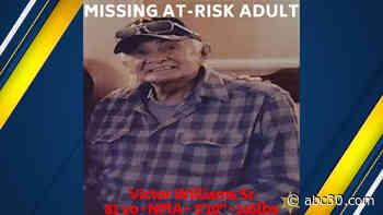 Authorities looking for at-risk missing elderly man in Madera County