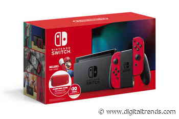 Walmart’s Nintendo Switch deal includes a $20 eShop credit and a carrying case