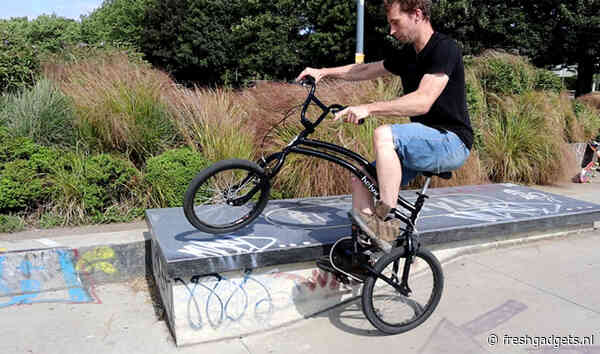 De Helyx Bike laat je ook met het achterwiel sturen