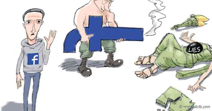 George Pyle: How to save democracy? Don’t get your news from Facebook.