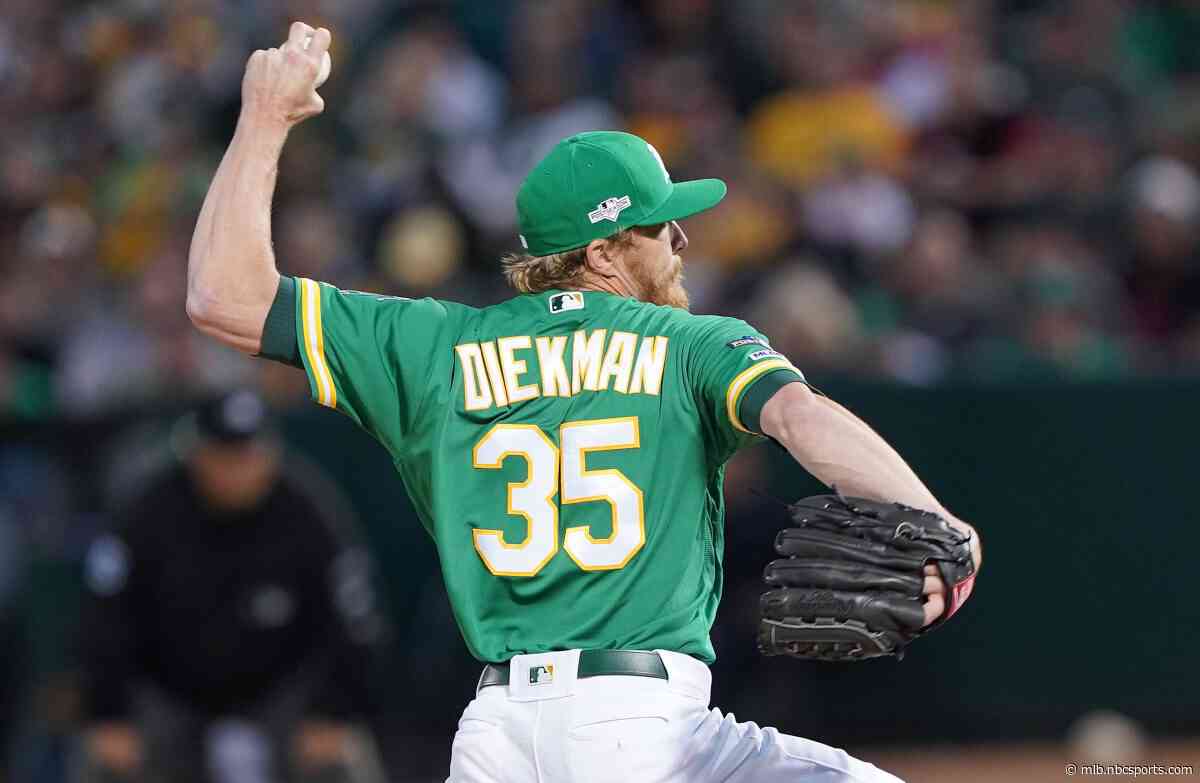 Jake Diekman signs with the Athletics