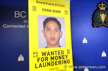 $50,000 reward offered for B.C. man wanted in international money laundering scheme