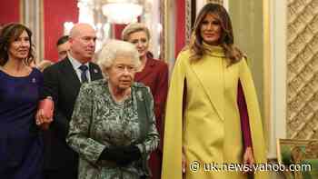 Trumps among guests as Queen hosts Nato leaders at palace