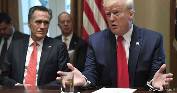 Sen. Mitt Romney breaks with Trump claim that Ukraine meddled in the 2016 election