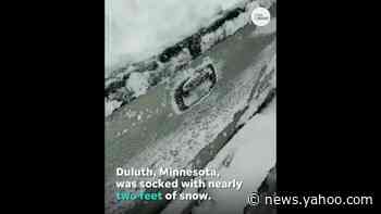 Winter storm dumped at least a foot of snow across 25 states