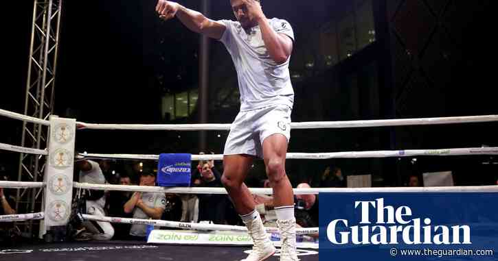 Anthony Joshua predicts a heavyweight trilogy against Andy Ruiz Jr