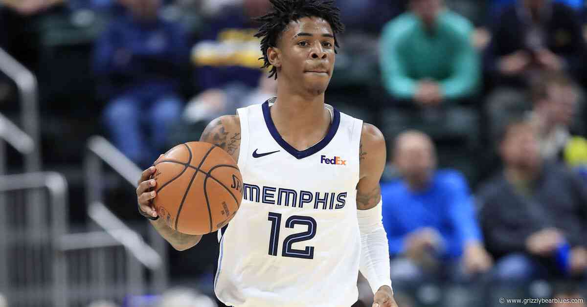Ja Morant Named Western Conference Rookie of the Month for November