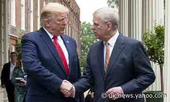 Photos contradict Trump's claim not to know Prince Andrew