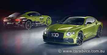 2020 Bentley Continental GT Limited Edition unveiled
