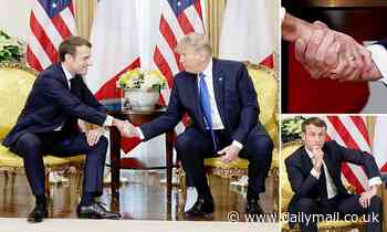 Trump taunts Emmanuel Macron over captured terrorists, then offers him ride in the 'Beast'