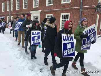 Harvard grad student workers go on strike, seeking $25 an hour minimum wage, other demands