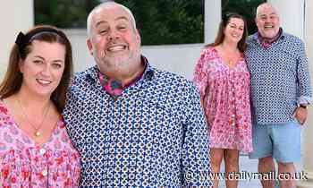 Cliff Parisi is in great spirits as he beams alongside wife Tara after I'm A Celebrity elimination