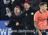 Brendan Rodgers urges Leicester fans to have more faith after last-gasp victory over Everton