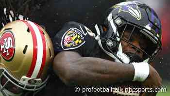 Lamar Jackson on pace to break Michael Vick’s rushing record this week