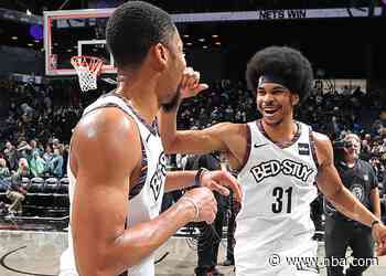 Nets vs. Hawks: Jarrett Allen and Spencer Dinwiddie Have a Connection