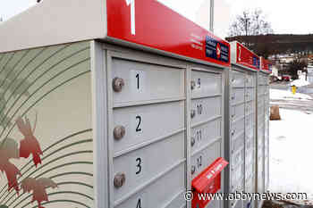 Mail destroyed after Canada Post truck flips, catches fire near Prince George
