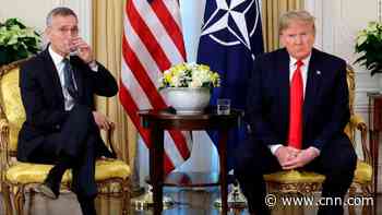 Macron refuses to back down from Trump at NATO summit