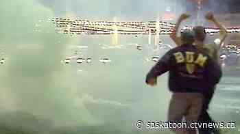 WATCH: 'Jays rule! Cops go home!'; How CTV Saskatoon covered the city's 1993 World Series riot