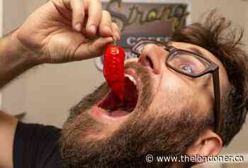 Hot stuff! Londoner sets Guinness world records for ghost-pepper eating