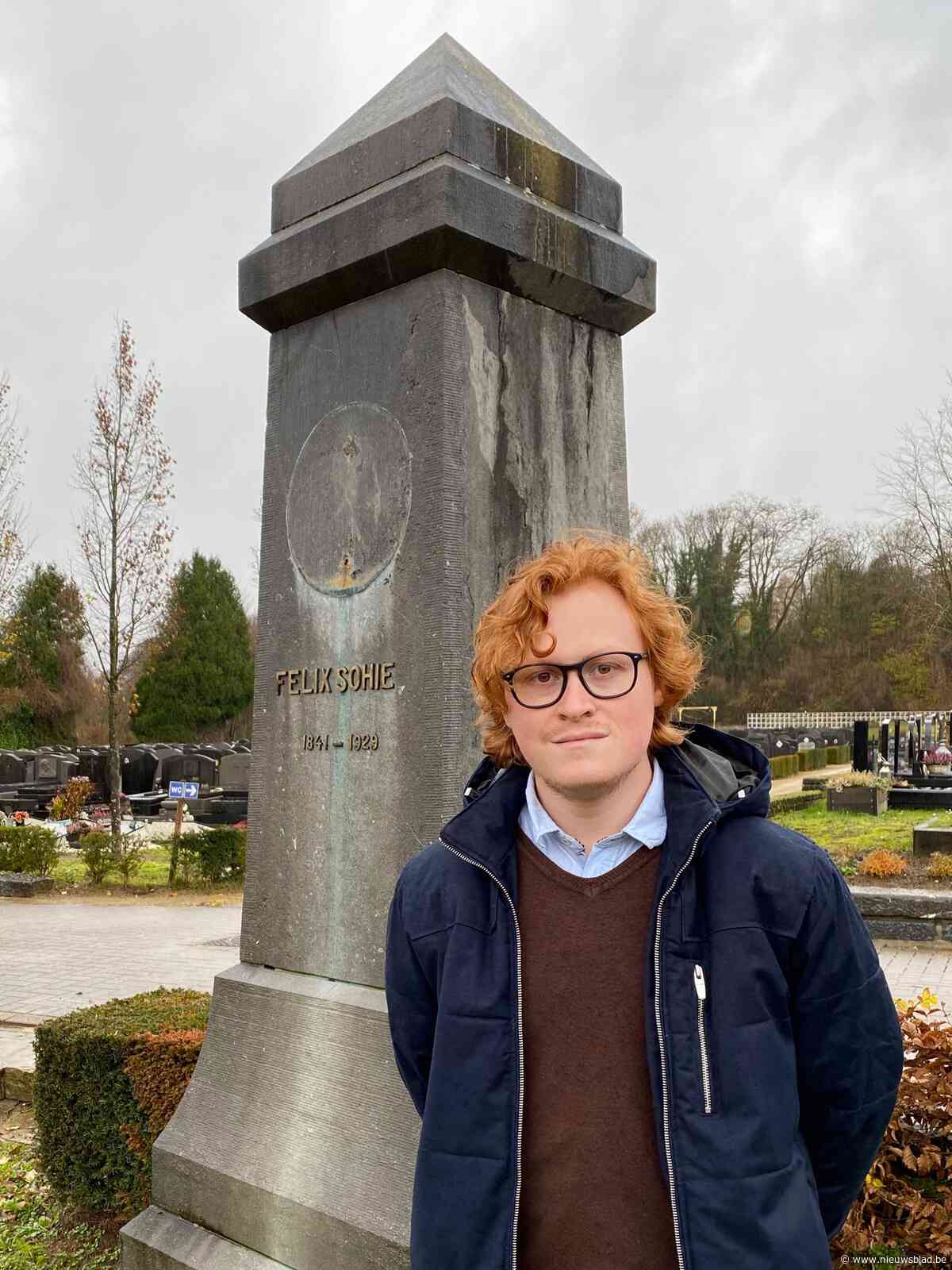 Felix Sohie krijgt eindelijk nieuw grafmedaillon