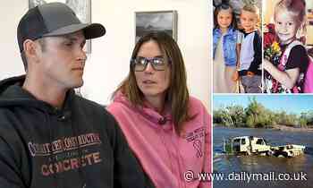 Parents whose three children were swept to their deaths in flooded creek express heartbreak