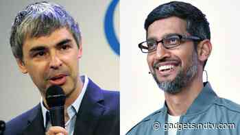 Google Co-Founders Larry Page, Sergey Brin Step Down as Sundar Pichai Named Alphabet CEO