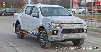 2020 Holden Colorado spy photos show an all-new model is still years away