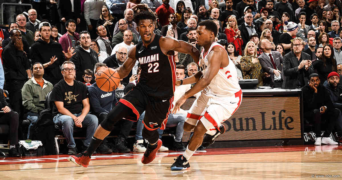Butler Takes Over Late, Leads HEAT Past Raptors