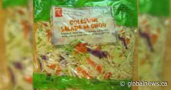 Recall issued for President’s Choice coleslaw over possible salmonella