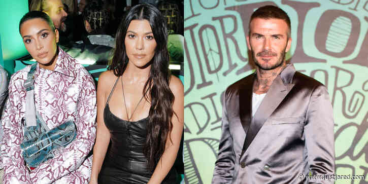 Kim & Kourtney Kardashian, David Beckham, & More Travel to Miami for Dior Men's Show!