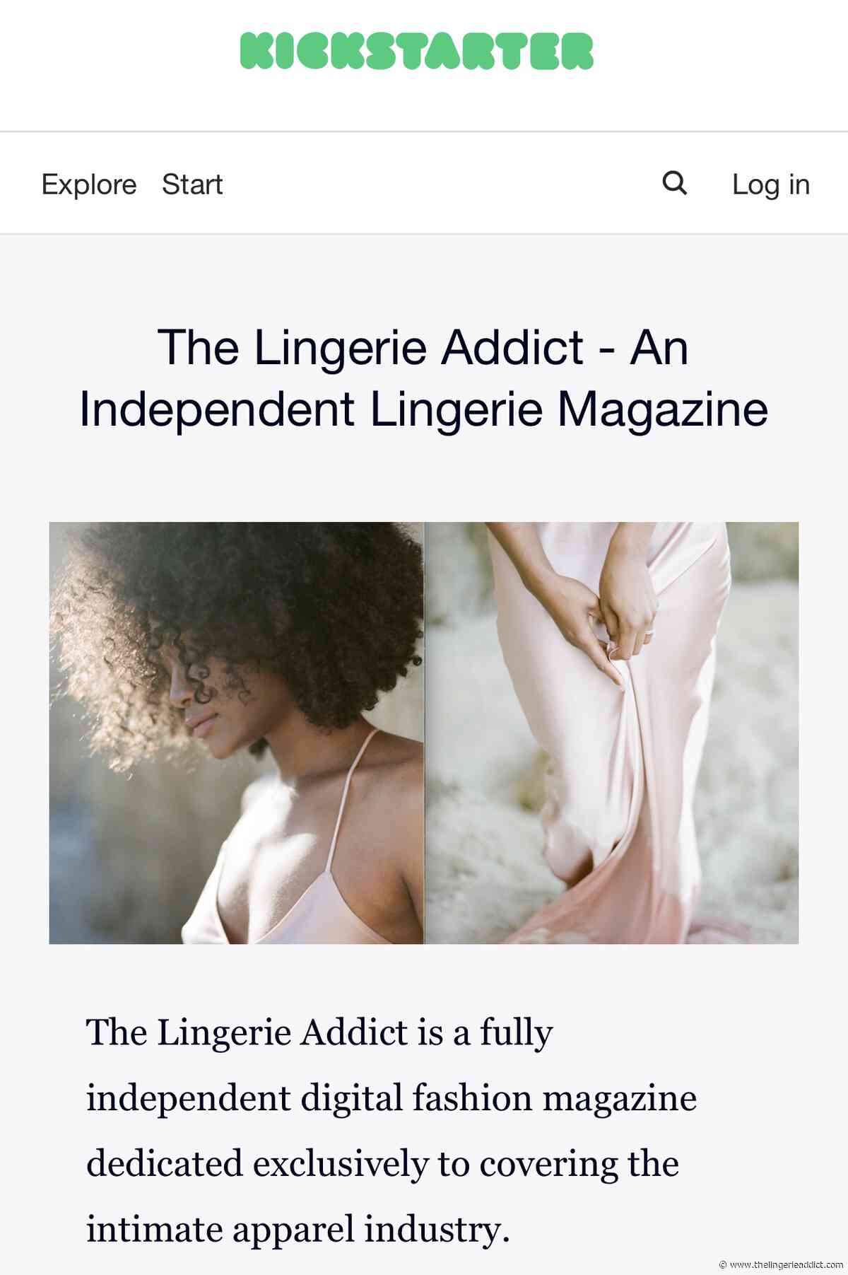 We Did It! The Lingerie Addict Kickstarter Raised $21,430!