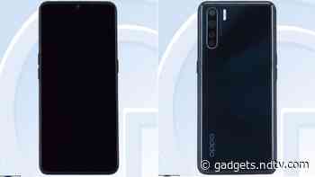Oppo Reno 3 Alleged TENAA Listing Shows Quad Rear Cameras, Key Specifications Leaked