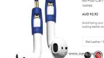 Shock at dear straps for Apple product