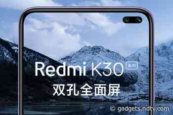 Redmi K30 Rumoured to Sport 64-Megapixel Sony IMX686 Primary Camera; Battery Capacity, Display Size Teased
