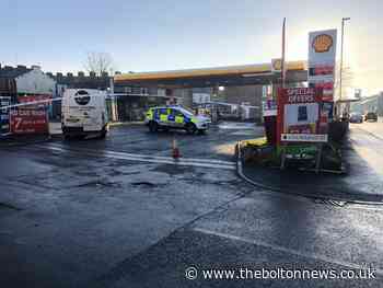 Man arrested after attempted robbery at Darwen petrol station