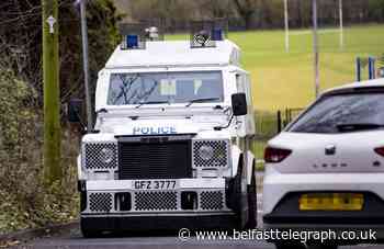 'Grenade' thrown at police in west Belfast