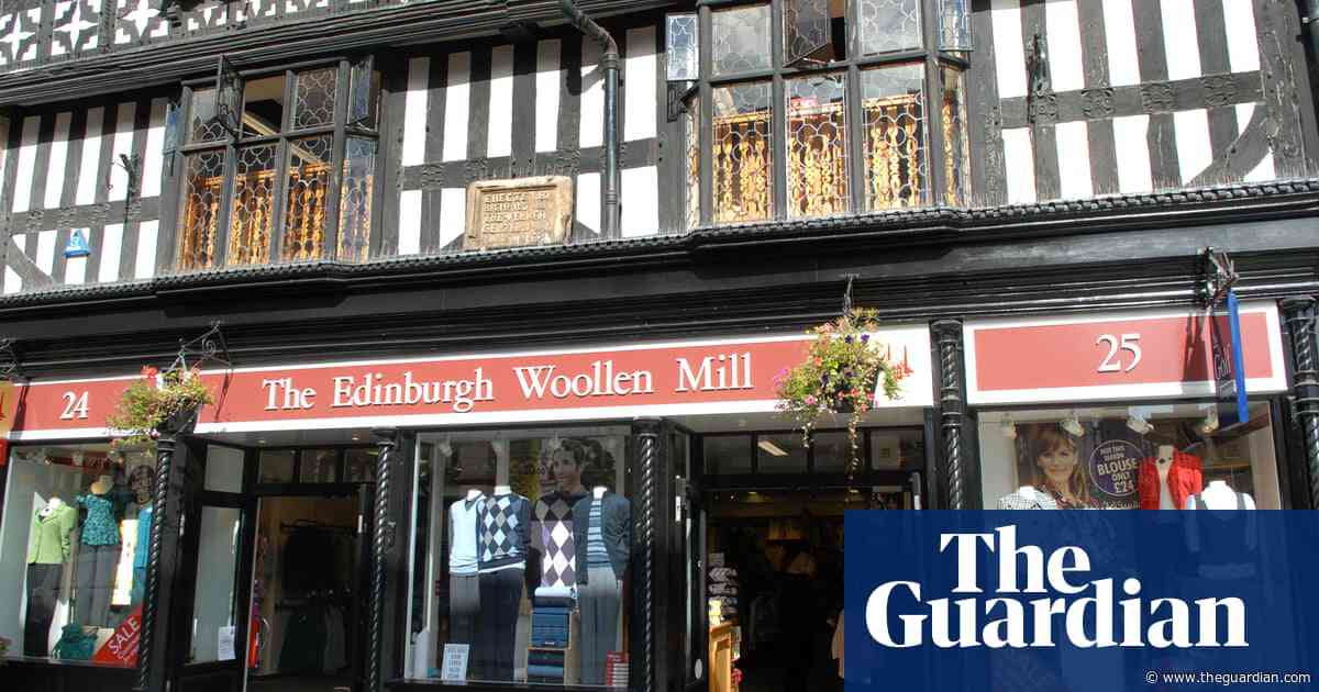 Edinburgh Woollen Mill cancels dividend as it eyes ailing rivals