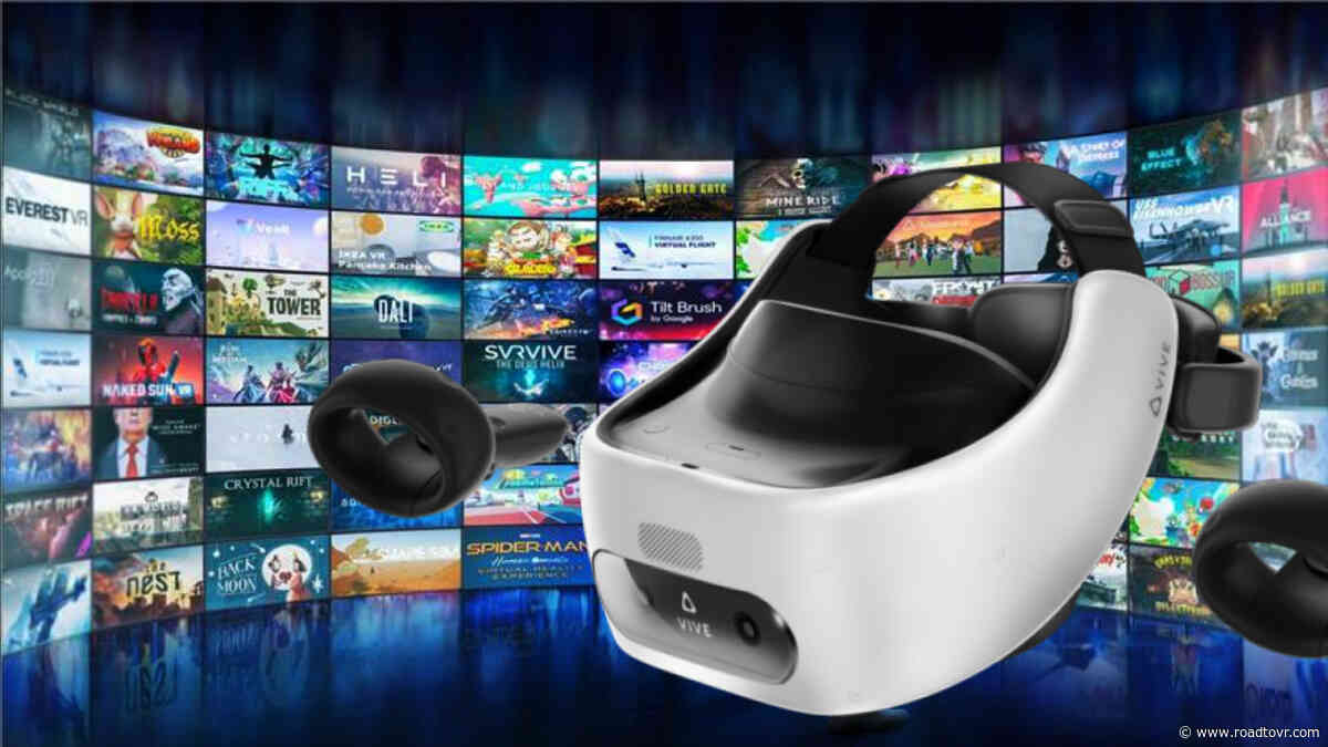 HTC Launches Viveport PC Streaming for Vive Focus Plus