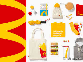 McDonald’s is selling merchandise made for its biggest fans, just in time for the holidays