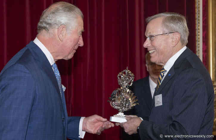 The Prince of Wales honours GPS inventors at Buckingham Palace