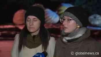 Smoky Lake residents gather to support each other after school bus crash