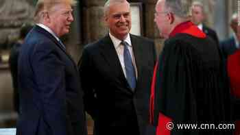 Trump says he doesn't know Prince Andrew. Photos tell a different story.