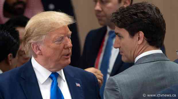 Trump calls Trudeau 'two-faced' after candid video