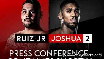 WATCH LIVE: Ruiz vs Joshua press conference